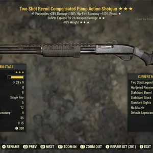 Weapon | TSE90 Pump Shotgun