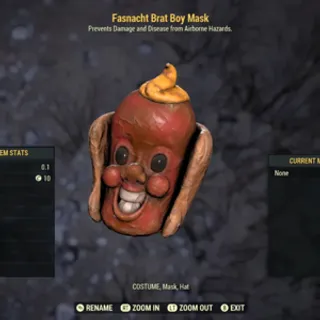 Fasnacht Brat Boy Mask