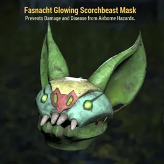 Glowing Scorchbeast Mask