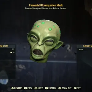 Fasnacht Glowing Alien