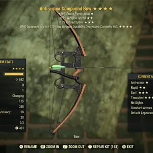 AA2515r Tar Compound Bow