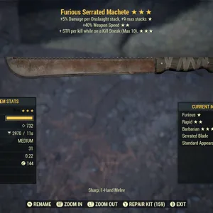 F40Barbarian Machete