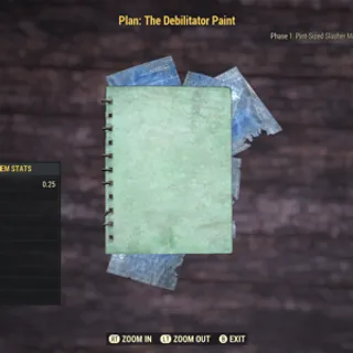 The Debilitator Paint