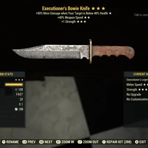 ExeWS1s Bowie Knife