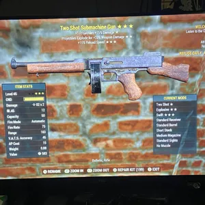 TSE15r .45 Submachine Gu