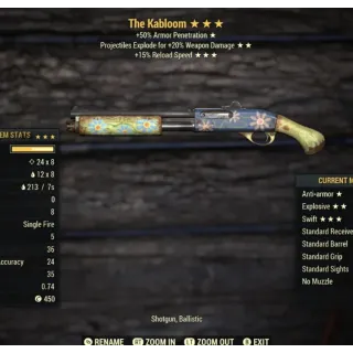 The Kabloom Pump Shotgun