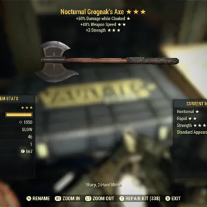 NocSS+S Grognak’s Axe