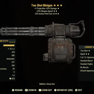 TS2525 Minigun