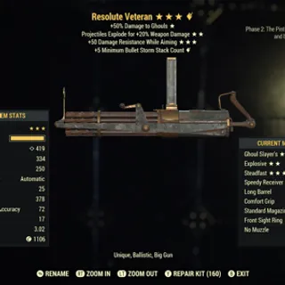 Resolute Veteran Gatling