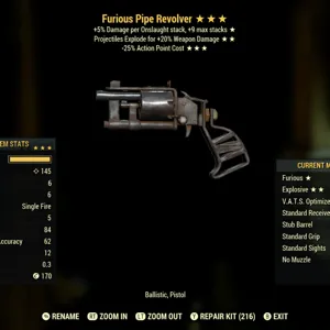 FE25 Pipe Revolver