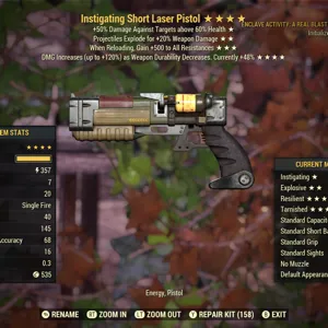 IER Tarnished Laser Pist