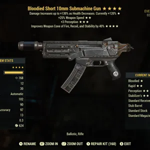 B253P Stab 10mm Subgun