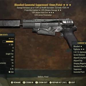 BE35 10mm Pistol