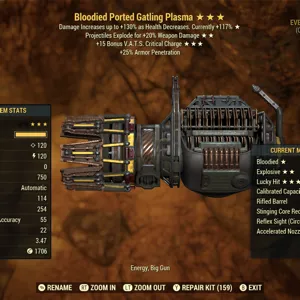 BE15c Gatling Plasma