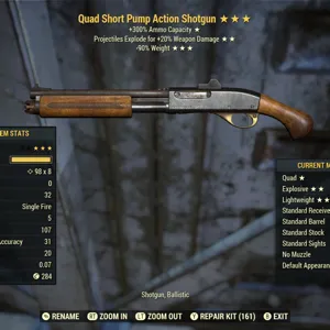 QE90 Pump Shotgun