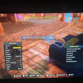 Weapon | VE35 Lever Gun