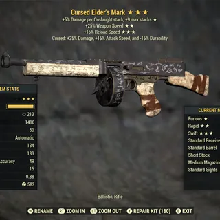 Cursed Elder’s Mark