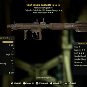 QE15r Missile Launcher