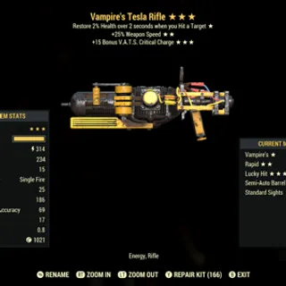 V2515c Tesla Rifle