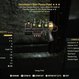 ExeE25 Plasma Pistol