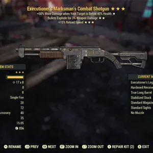 Weapon | EE15rl Combat Shotgun