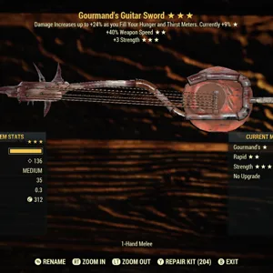 G SS+S Guitar Sword
