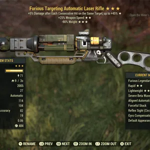 Weapon | F2590 Laser Rifle