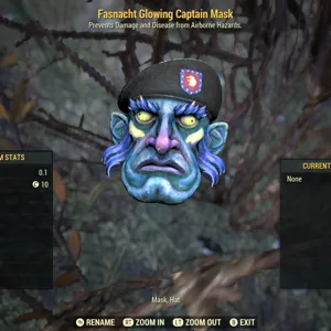Glowing Captain Mask