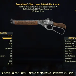 Weapon | ExeE90 Lever Gun