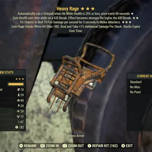 Heavy Rage Armor