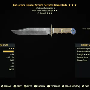 AA401s Bowie Knife