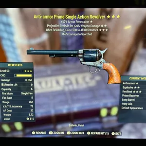 AAE500 Single Action