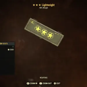 Lightweight Weapon Mod