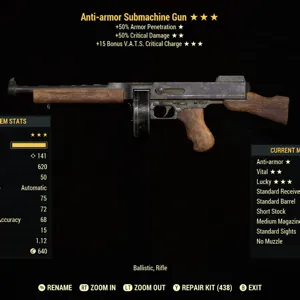 AA50c15c .45 Subgun