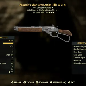 Weapon | A5025 Lever Gun