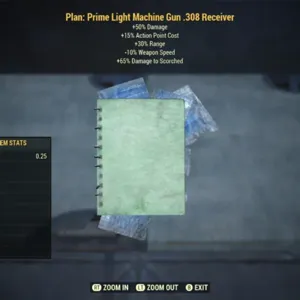 Prime LMG .308 Plan
