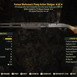 Weapon | FE25 Pump Shotgun