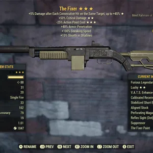 Weapon | F50c25 Fixer