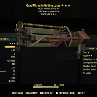 Q2590 UC Gat Laser