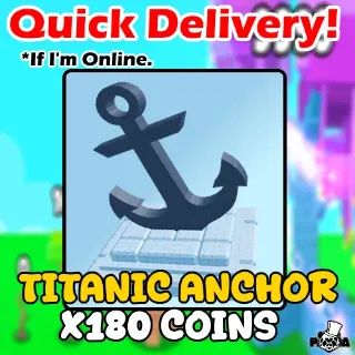 180x titanic anchor