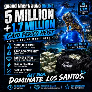 💰 $5M +1.4M Cayo (PS5)