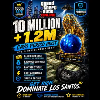 💰 $10M +800k Cayo (PS5)