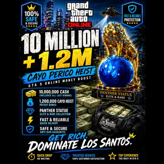 💰 $10M +800k Cayo (PS5)