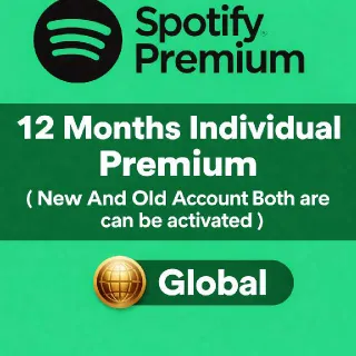 Spotify Premium 12 Months Individual - Global