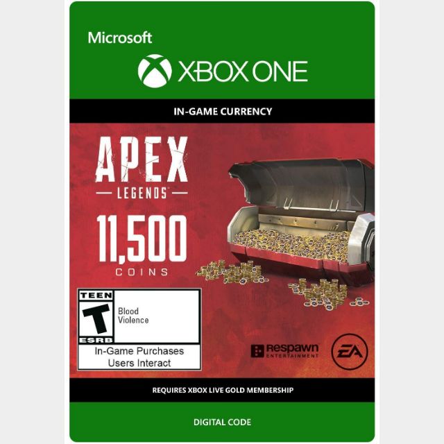 APEX Legends 11500 Coins Xbox Digital Other Gift Cards Gameflip