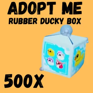 500X Rubber Ducky Box - Adopt Me