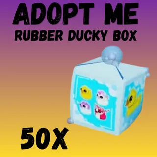 50X Rubber Ducky Box - Adopt Me