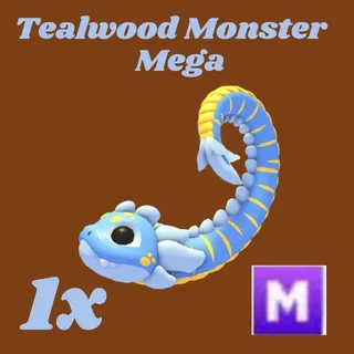 Tealwood monster 1x mega - Adopt Me