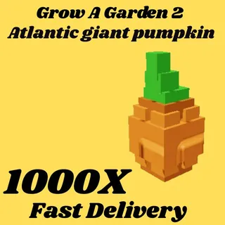 Atlantic giant pumpkin 1000X-GROW A GARDEN 2