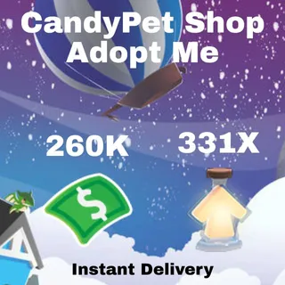 260K+ Bucks And 331X Potions - Adopt Me 